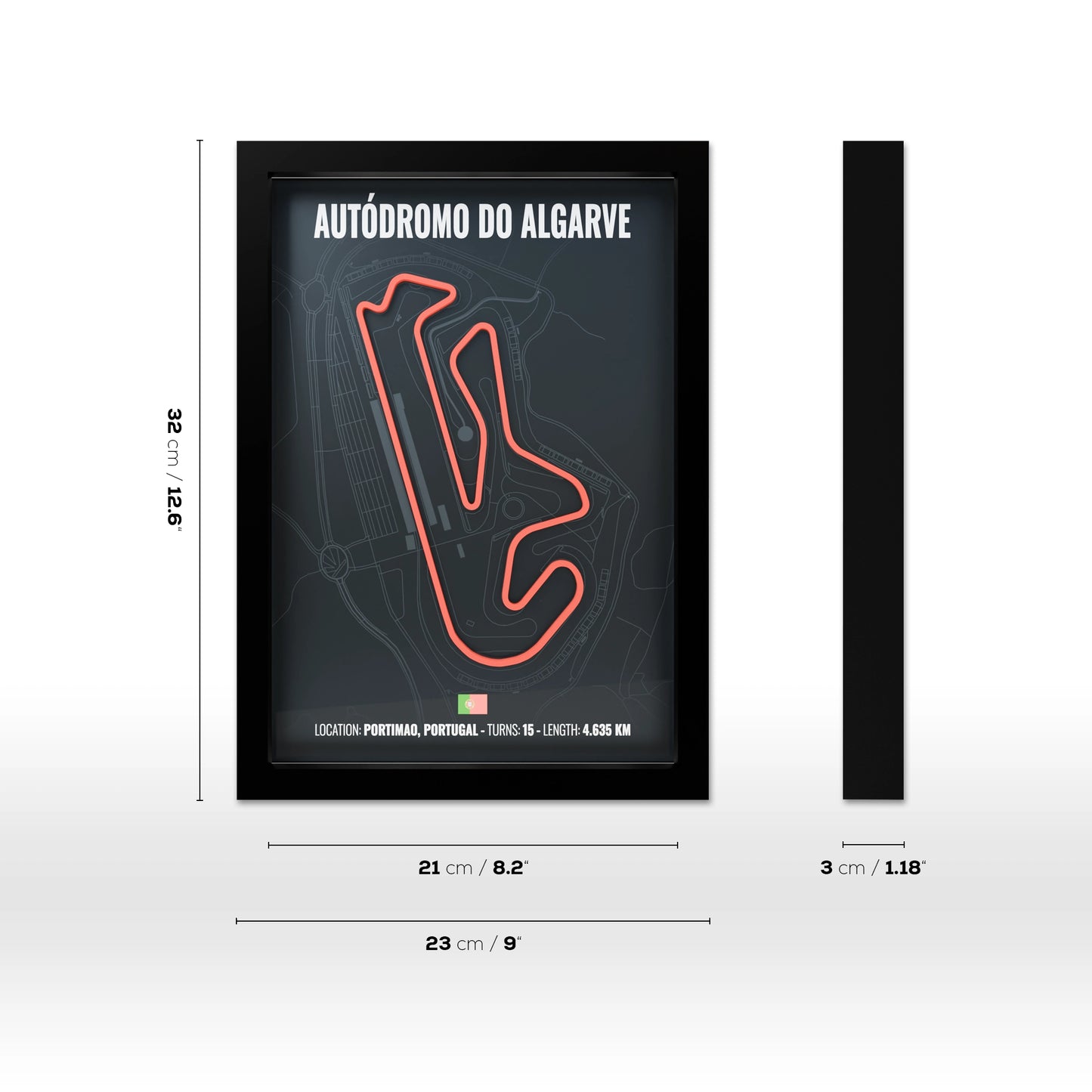 Autódromo Internacional do Algarve 3D Poster