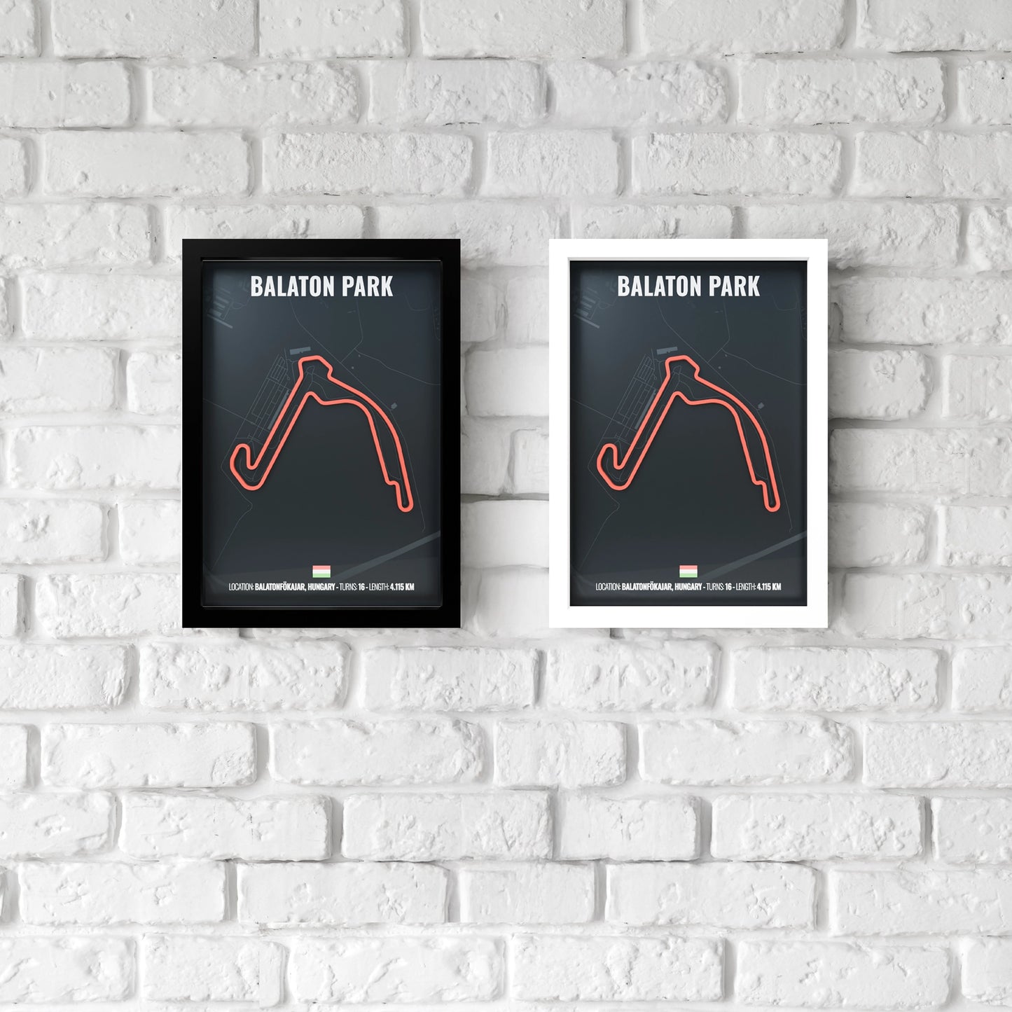 Balaton Park Circuit 3D Poster