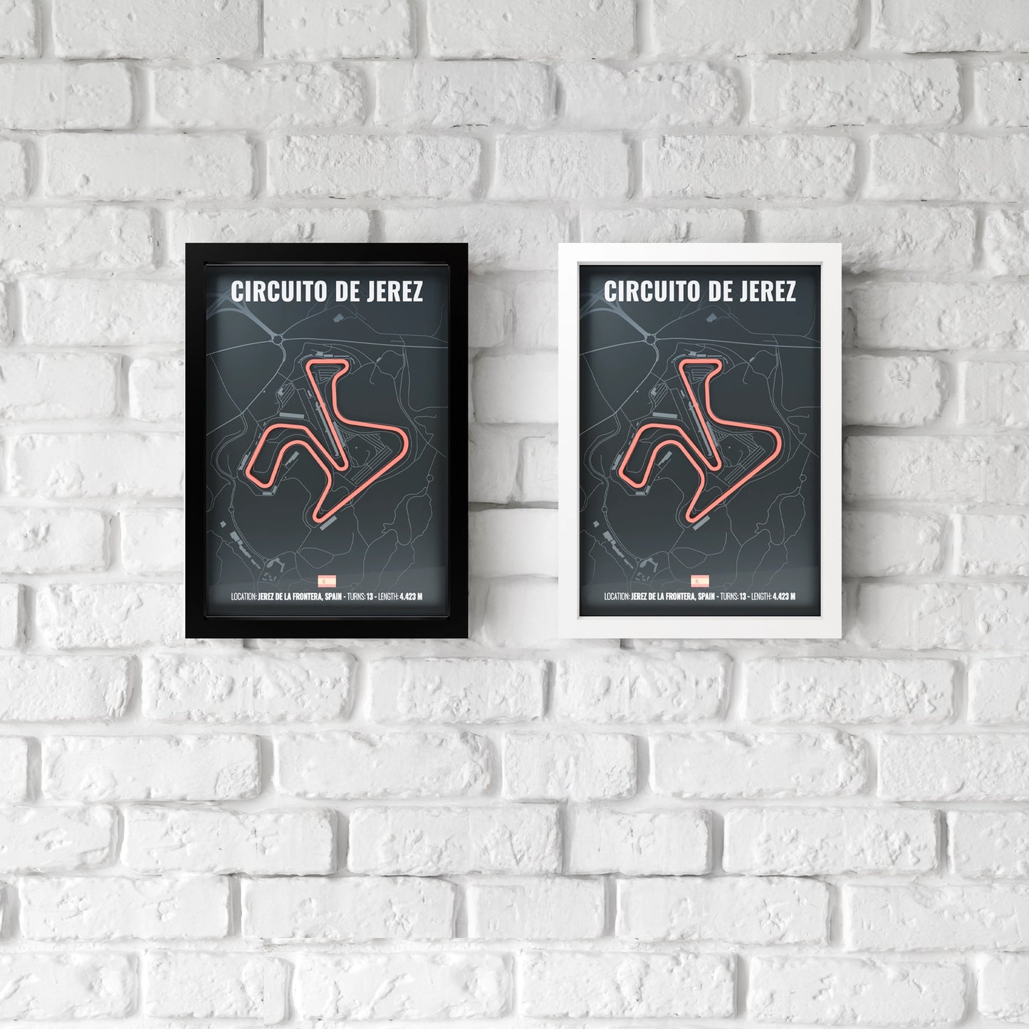 Circuito de Jerez 3D Poster
