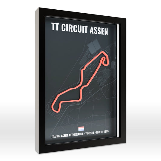 TT Circuit Assen 3D Poster