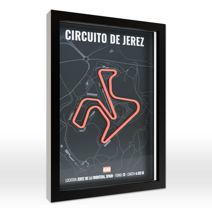 Circuito de Jerez 3D Poster