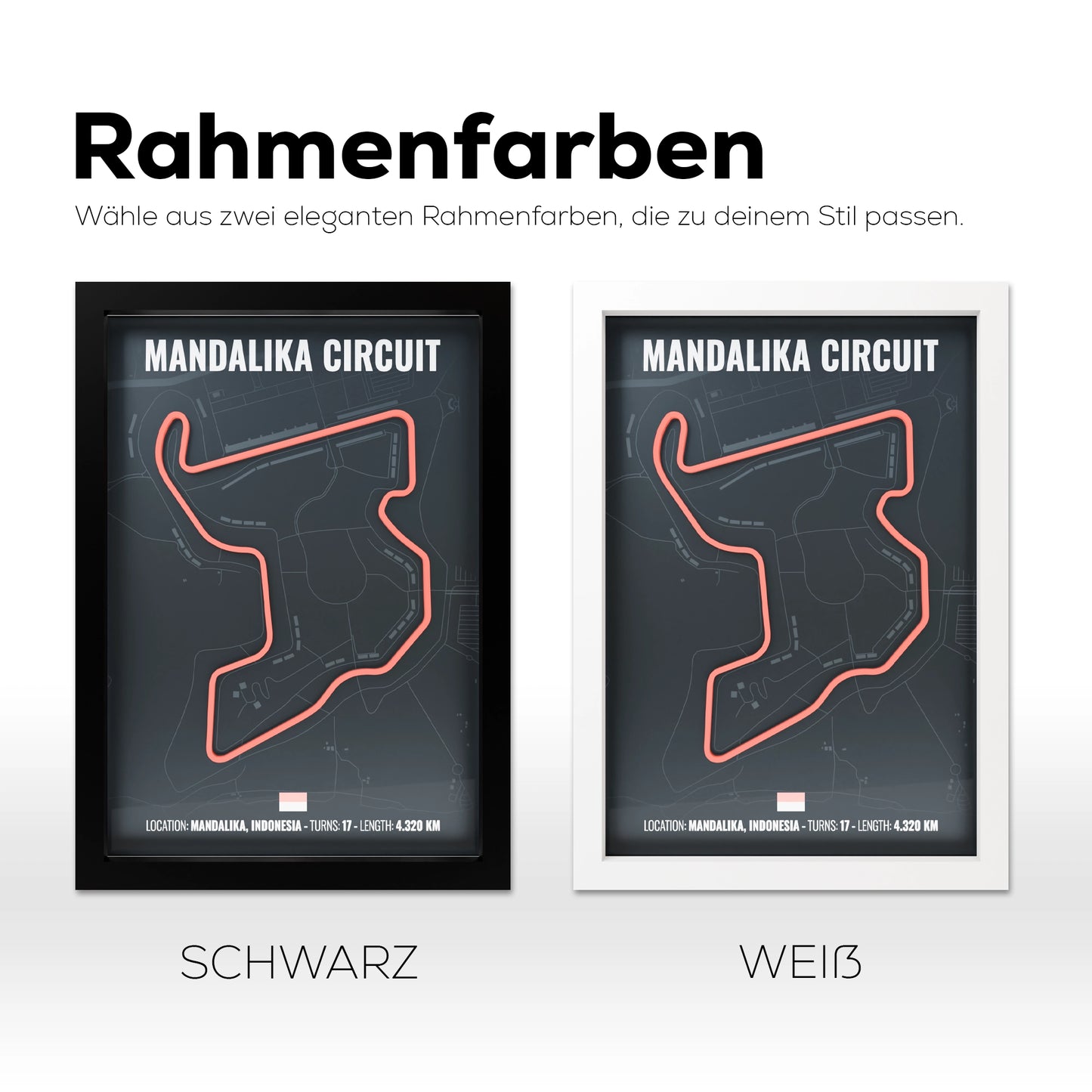 Mandalika International Street Circuit 3D Poster