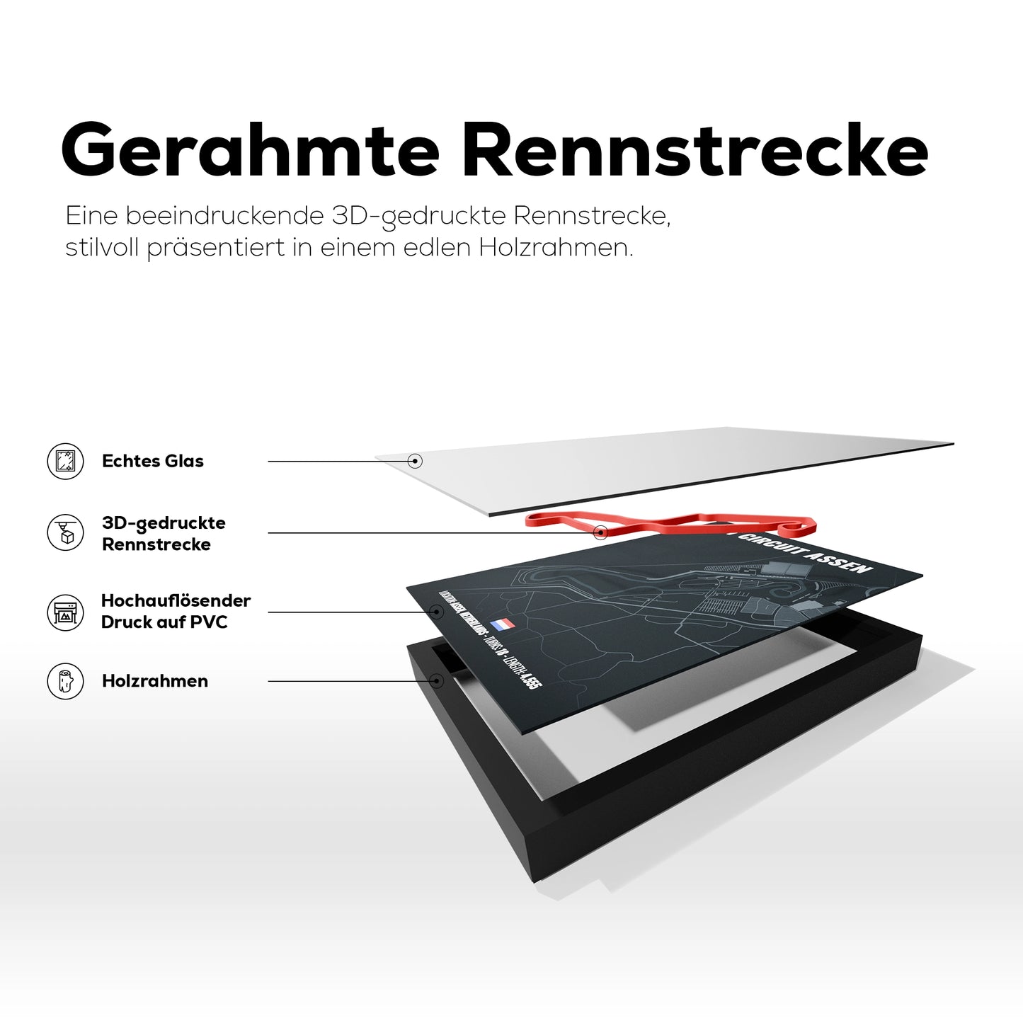 Sachsenring 3D Poster