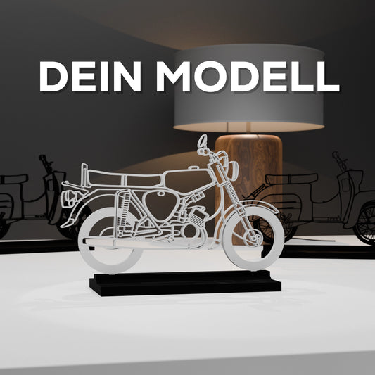 Wir erstellen dein Mopedmodell